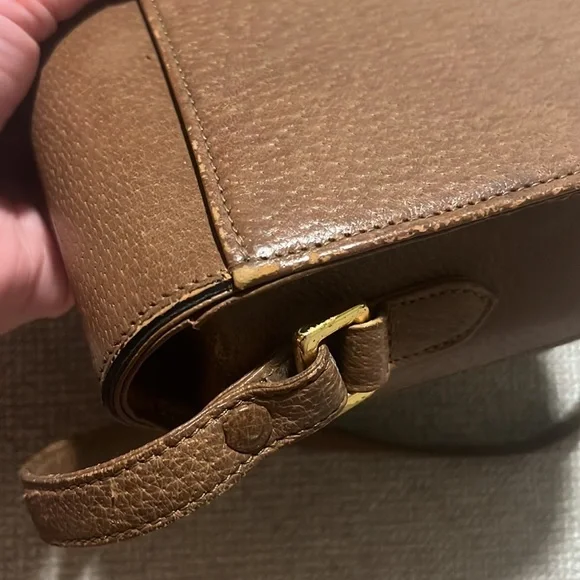 Valentino Garavani Vintage PROJECT Brown Leather Crossbody Bag - Picture 17 of 17